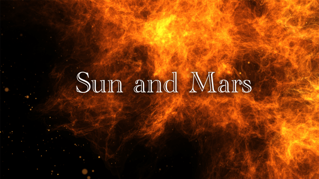 太陽×火星のシナストリーアスペクト