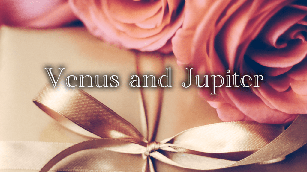 金星×木星のシナストリーアスペクト
