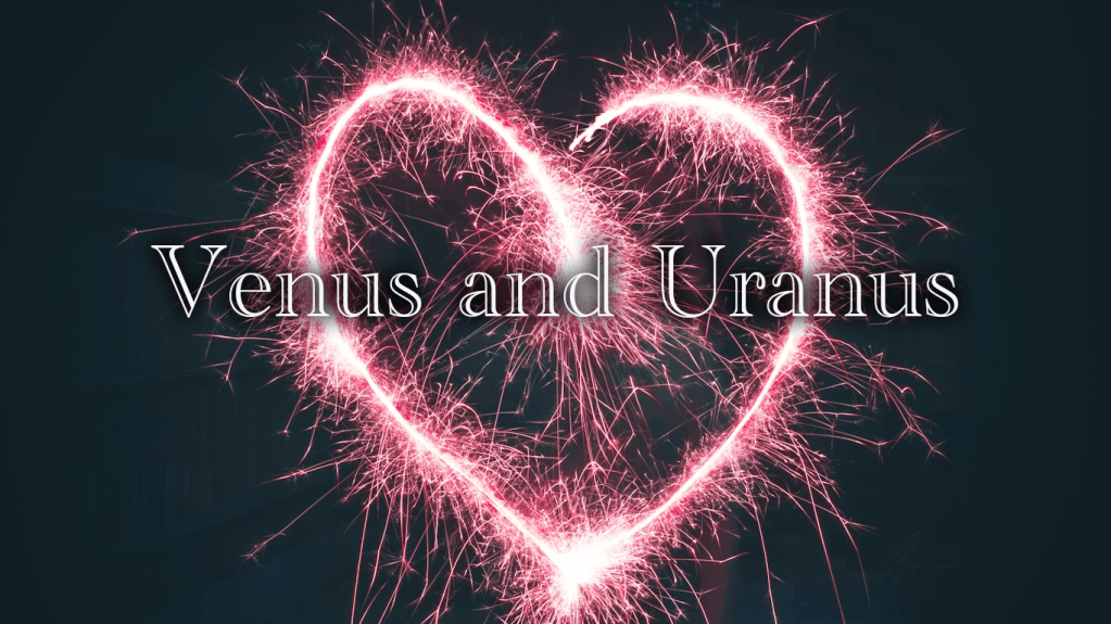 金星×天王星のシナストリーアスペクト