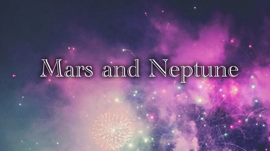 火星×海王星のシナストリーアスペクト