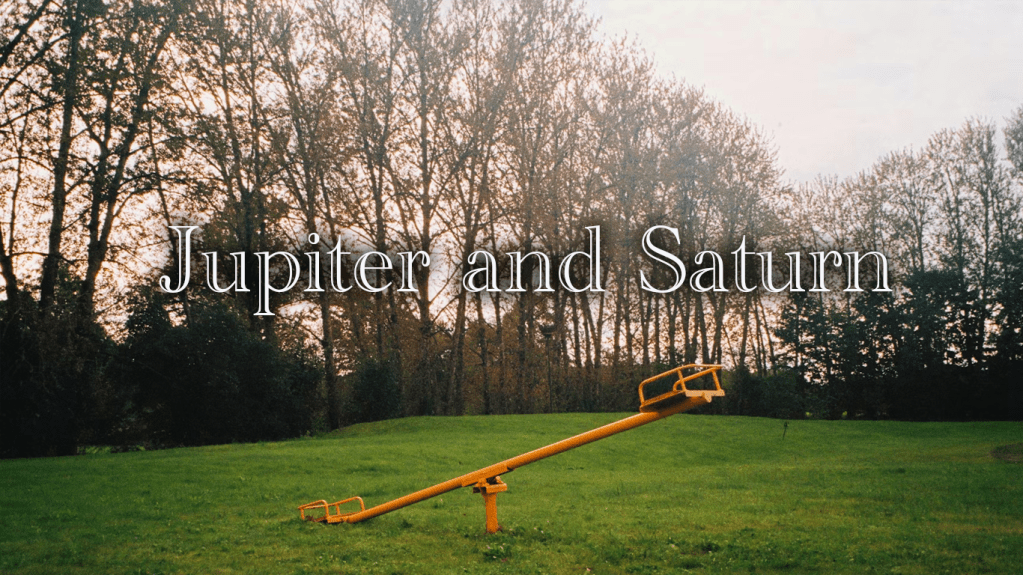 木星×土星のシナストリーアスペクト