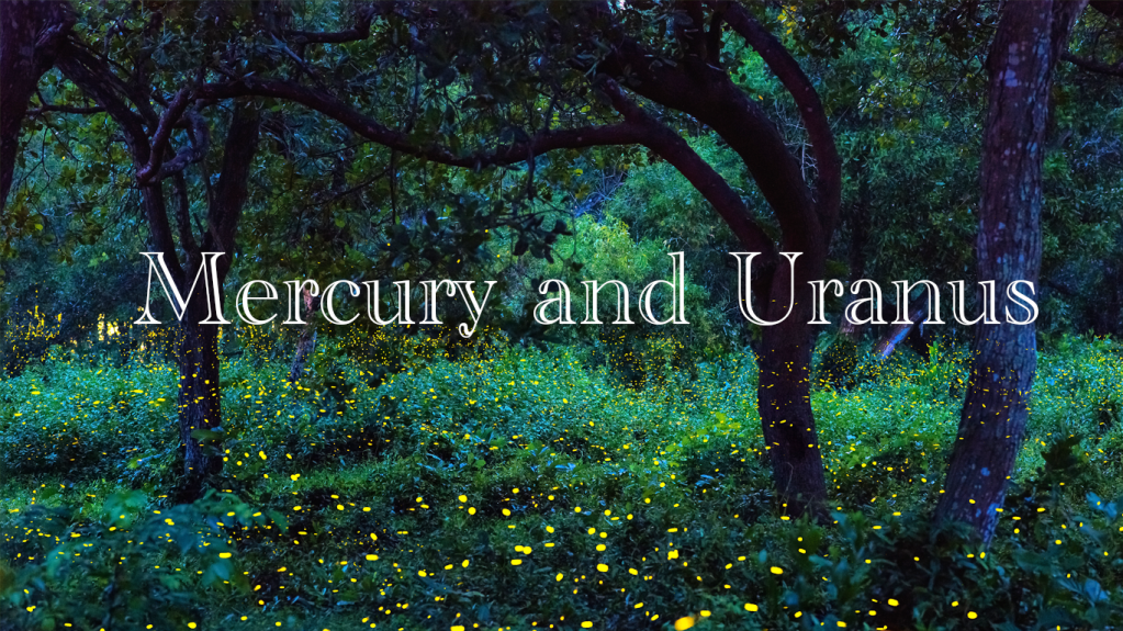 水星×海王星のシナストリーアスペクト