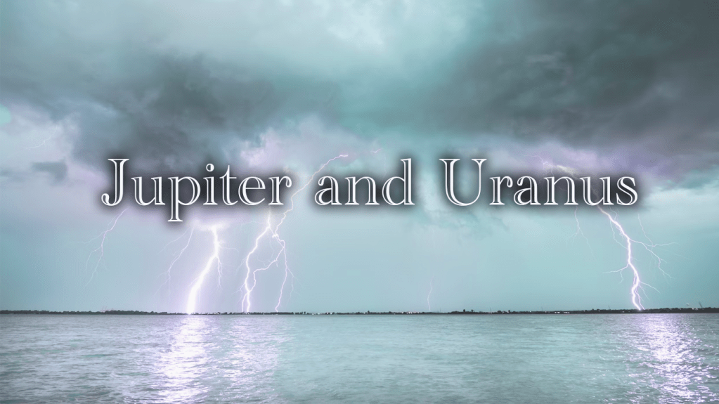 木星×天王星のシナストリーアスペクト